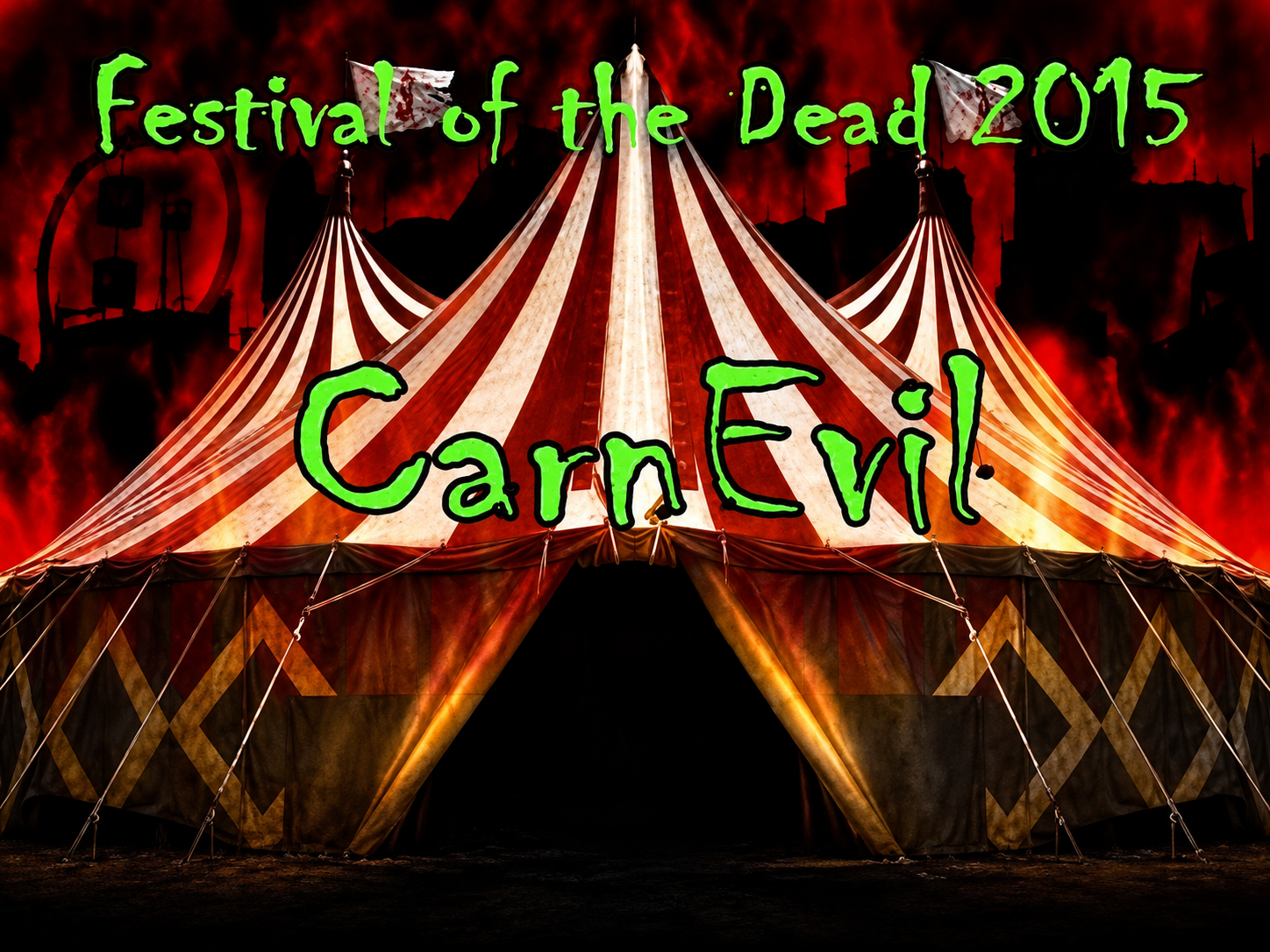 7th Annual Festival of the Dead event flier