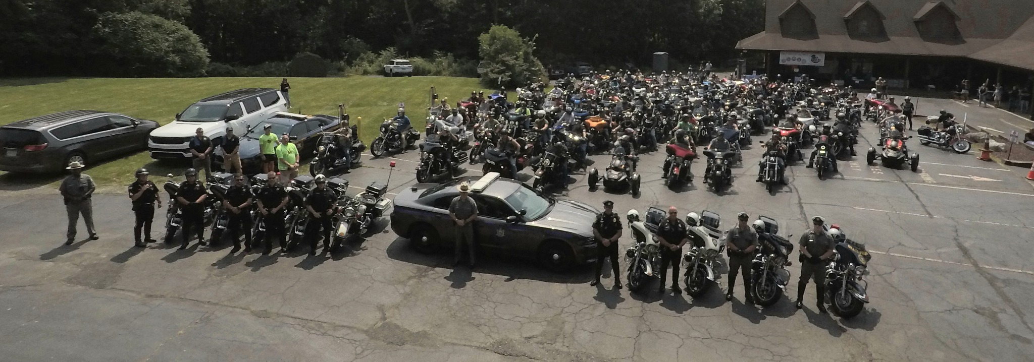 The 7th Annual Upstate NY Wounded Vet Motorcycle Run 7-27-24 - Drone & GoPro Images — Photo 1