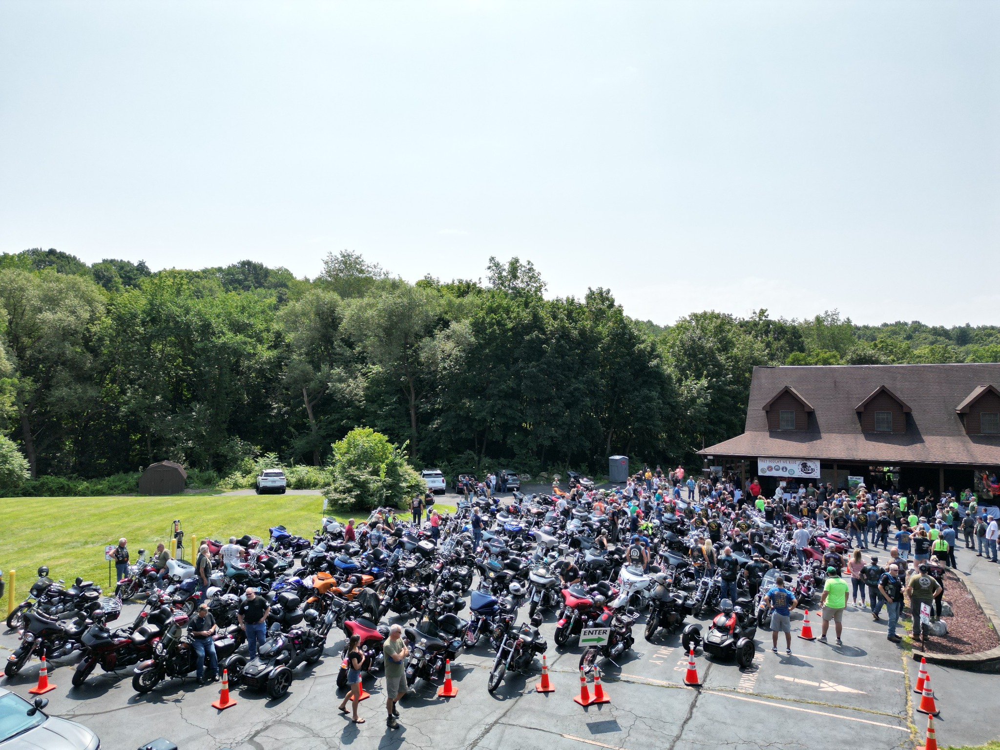 The 7th Annual Upstate NY Wounded Vet Motorcycle Run 7-27-24 - Drone & GoPro Images — Photo 11