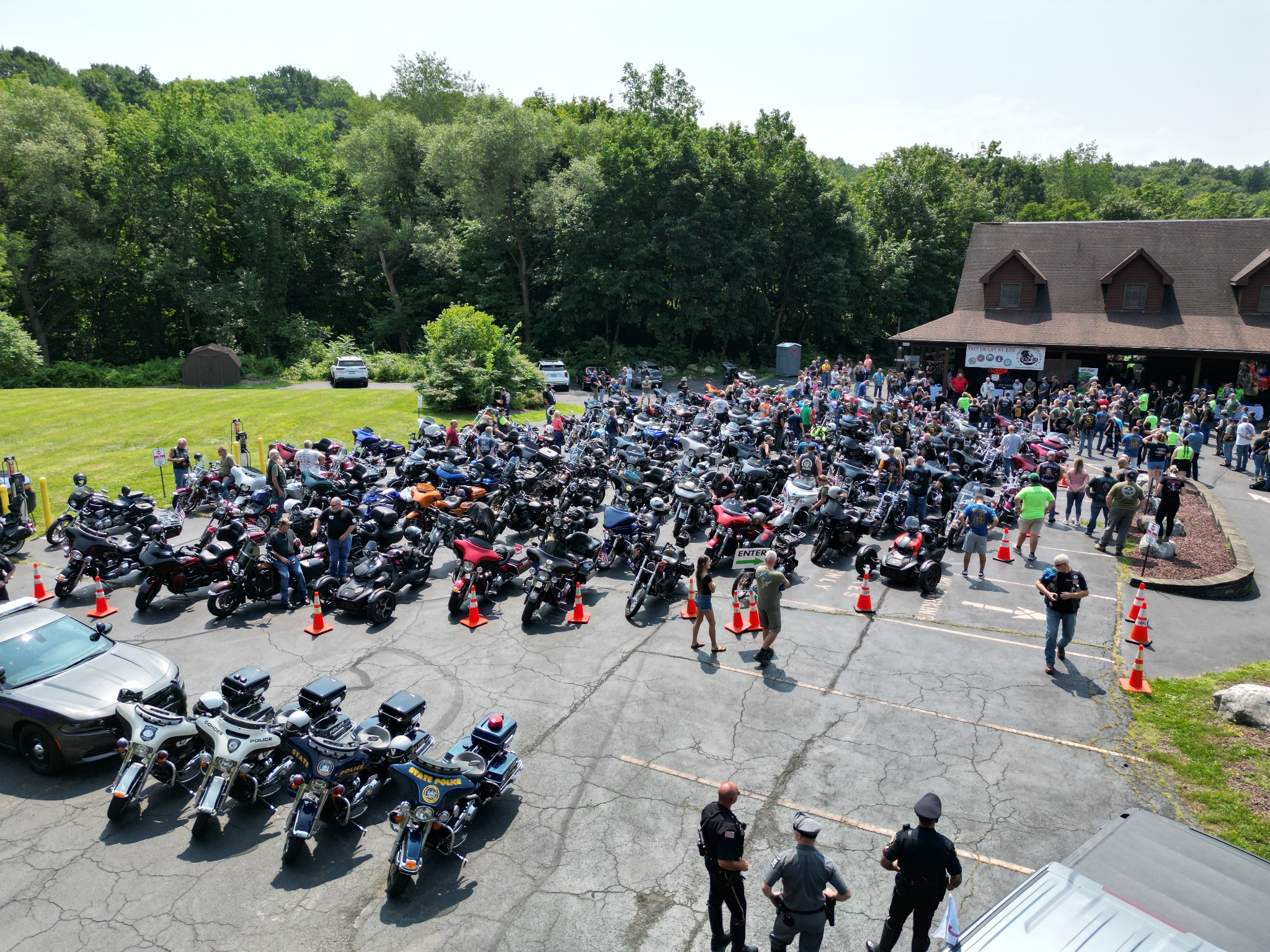 The 7th Annual Upstate NY Wounded Vet Motorcycle Run 7-27-24 - Drone & GoPro Images — Photo 12