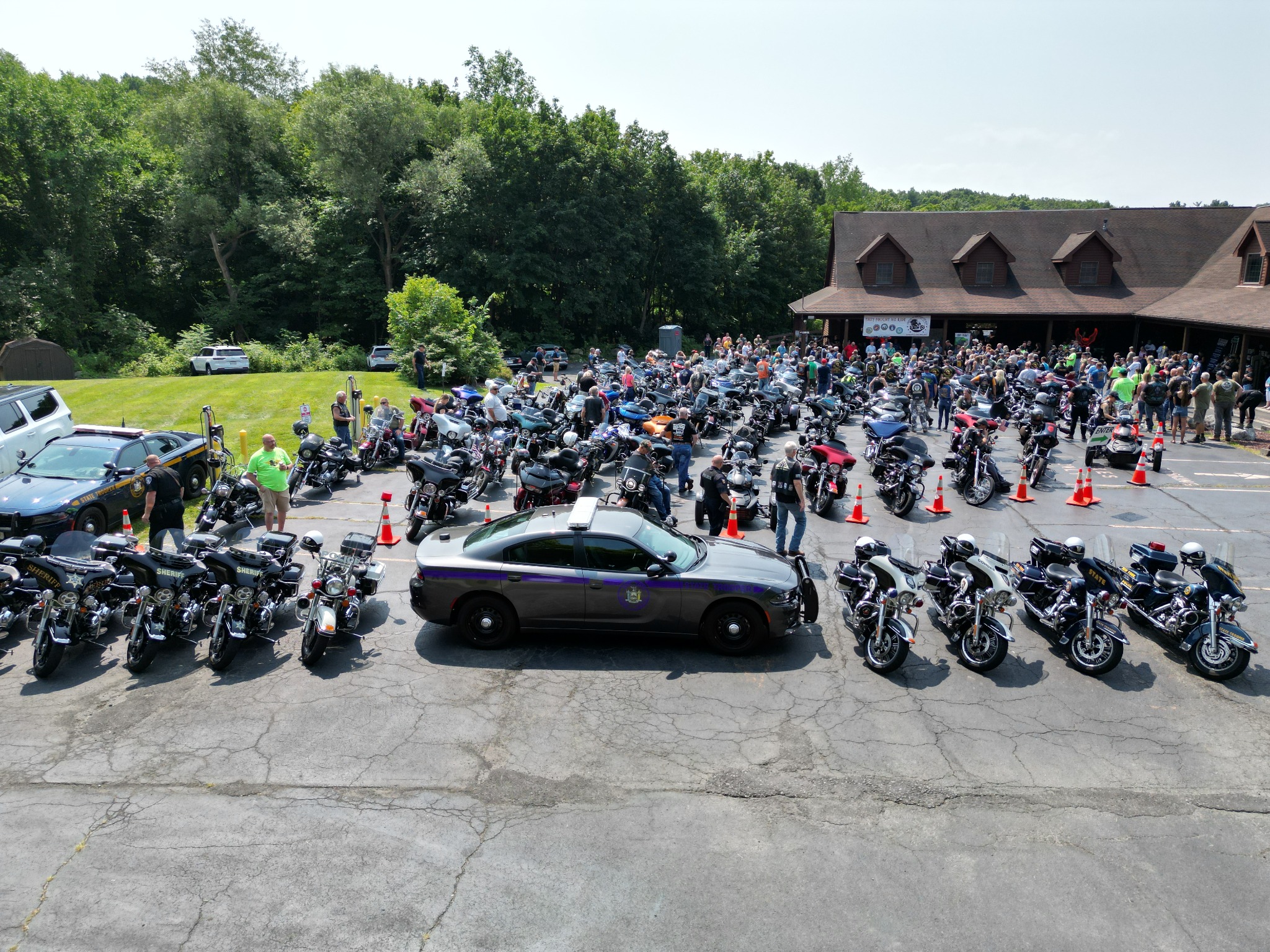 The 7th Annual Upstate NY Wounded Vet Motorcycle Run 7-27-24 - Drone & GoPro Images — Photo 17