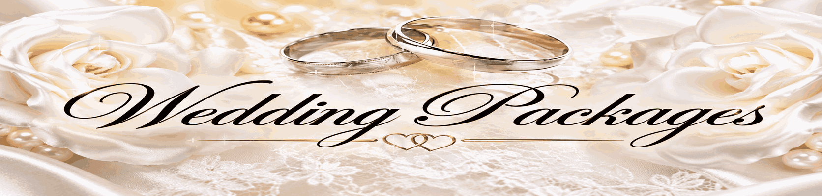 Uforia Entertainment Wedding Packages with roses and wedding rings